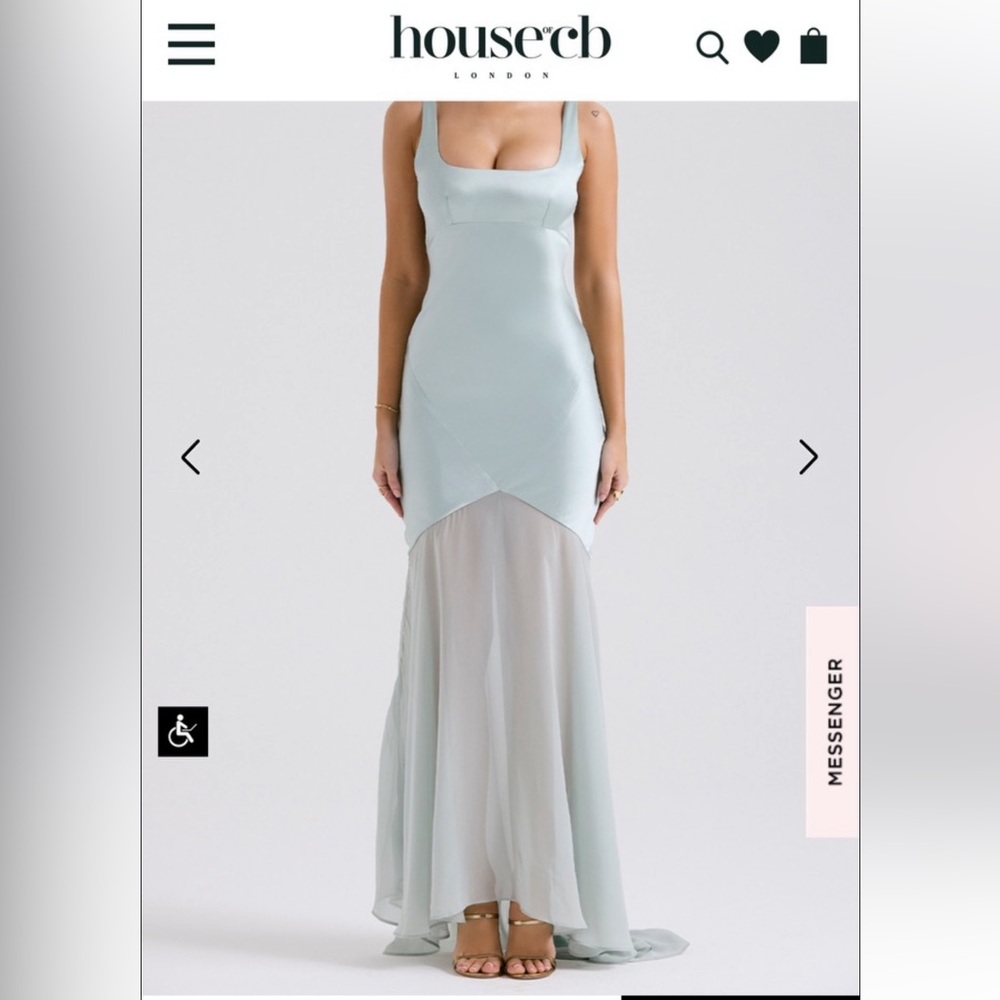 Beautiful Turquoise House of CB dress